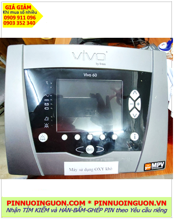 Pin máy thở VIVO 60, Pin máy Sử dụgn Oxy khô VIVO 60, Pin máy thở Xâm Lấn/Không Xâm lấn VIVO 60